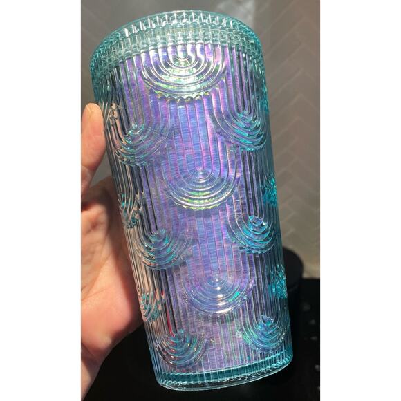 2022 Starbucks Iridescent Mermaid Scale Acrylic Tumbler Grande 16 oz - Picture 5 of 6